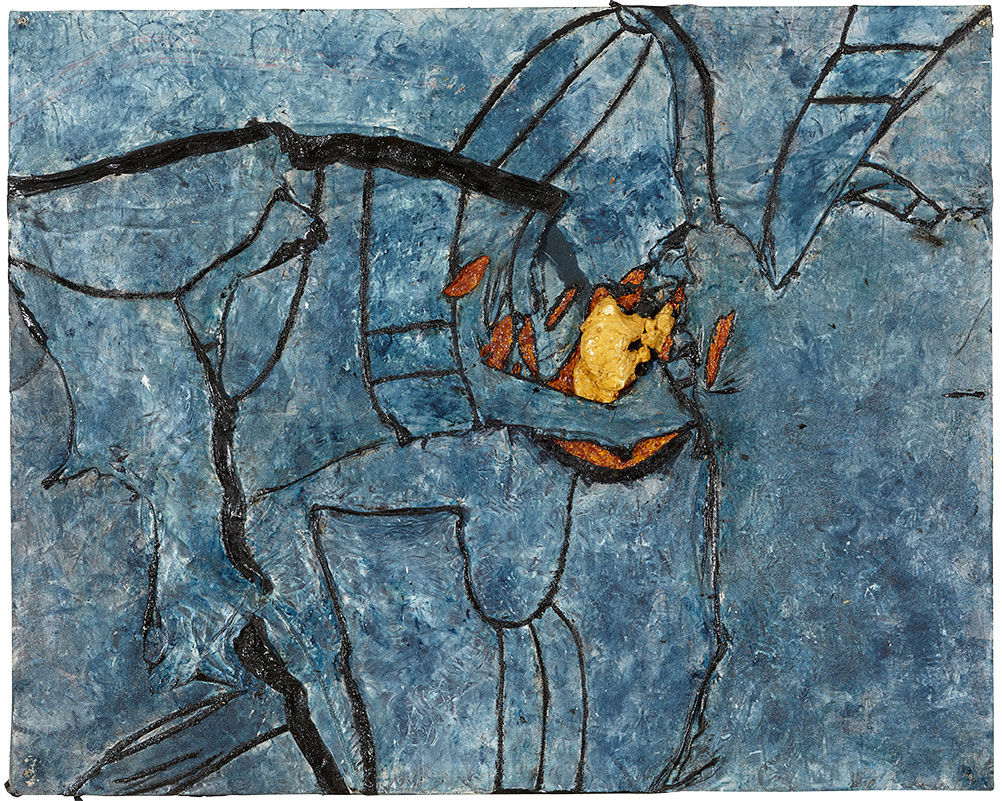 2014_Break_on_through_Mixed_Media_on_Wood_100_x_125_cm Peter_Holz_2014_Break_on_through